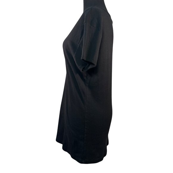 Chris's Stuff Size XXL Black Rhinestone Embellished Group Therapy VNeck TShirt - Picture 3 of 6